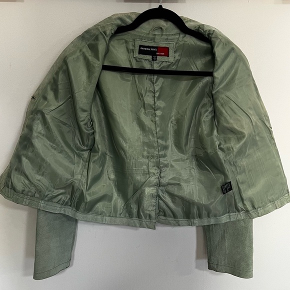 Y2K Marcelle Renee Suede Leather Jacket - Picture 9 of 11